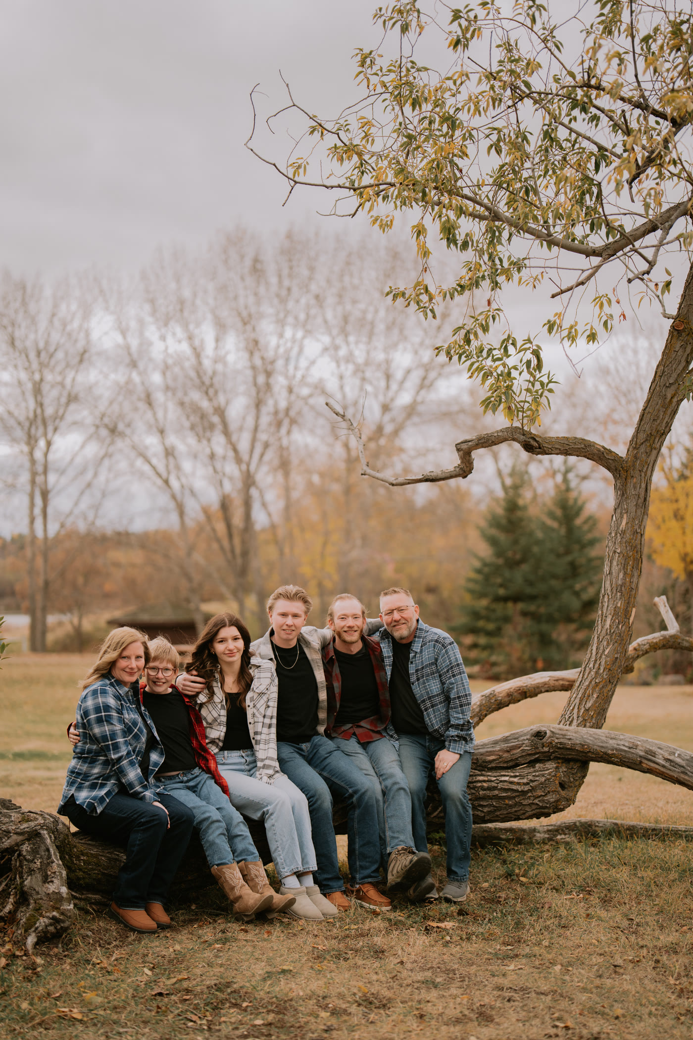 Family photography Edmonton — river valley session