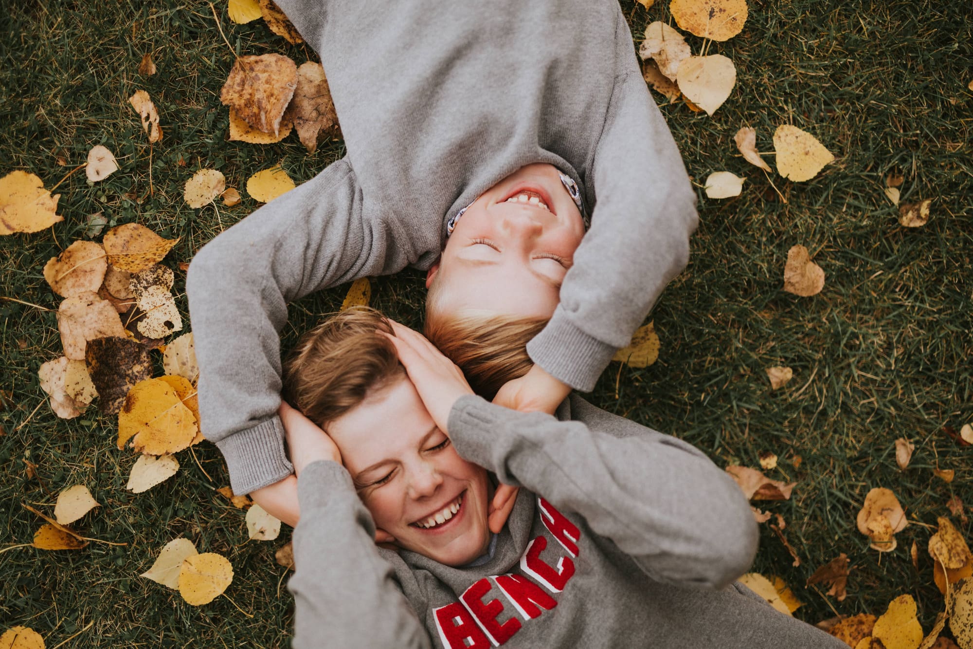Family photography Edmonton — sibling portrait