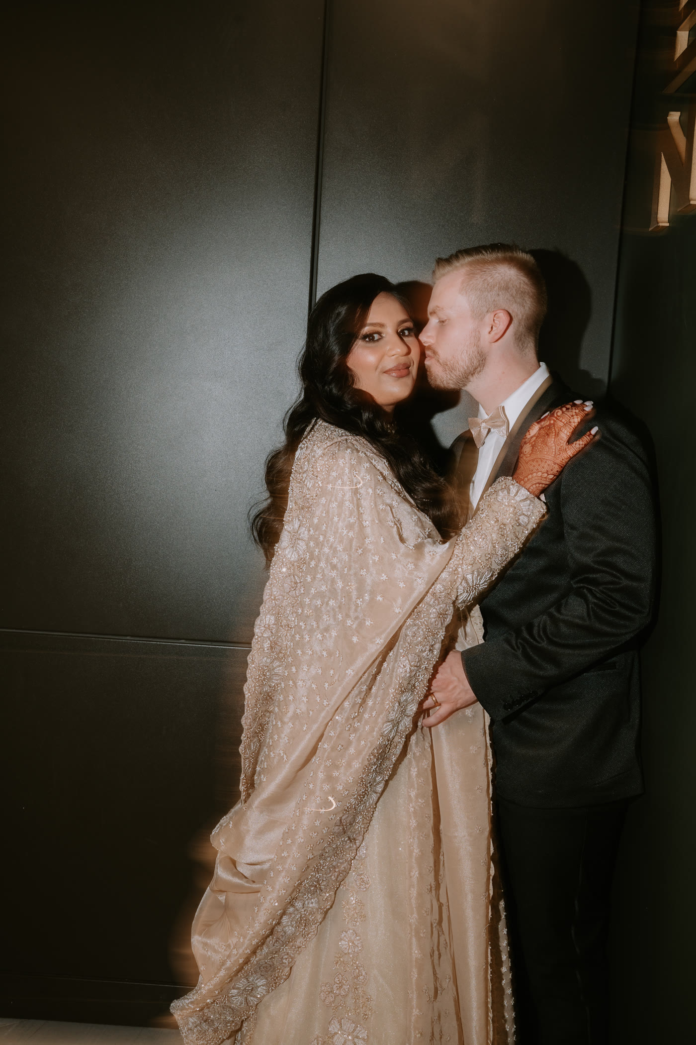 Indian wedding photography Edmonton — couple moment