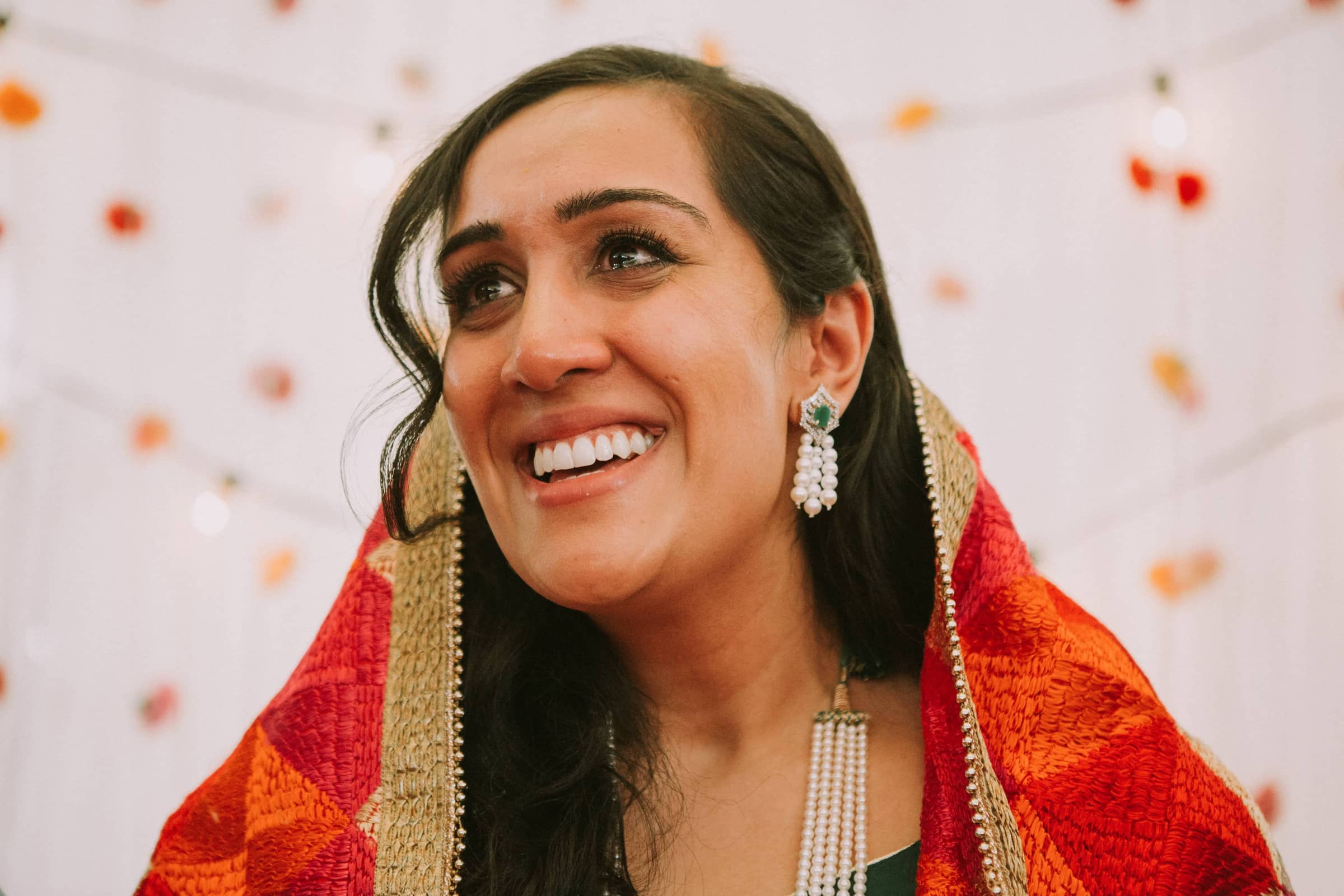 Indian wedding photography Edmonton — wedding couple portrait