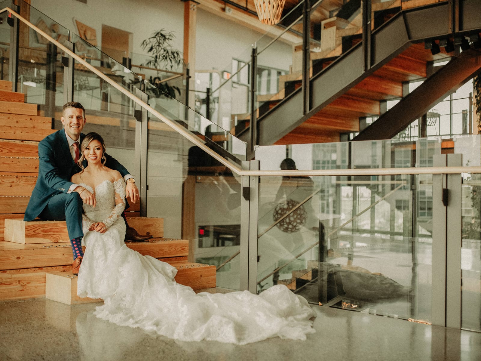 Edmonton wedding photography — ceremony exchange