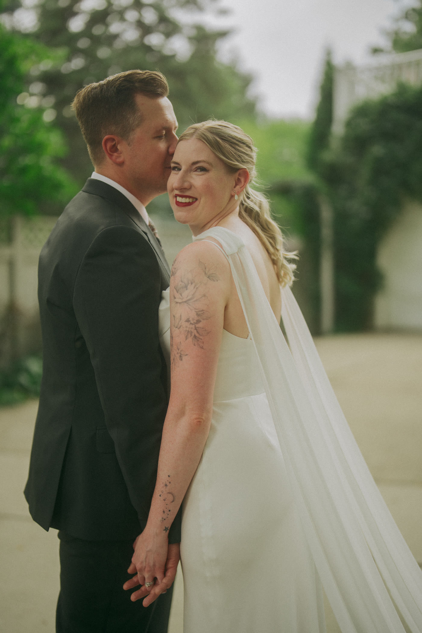 Edmonton wedding photography — guest reaction