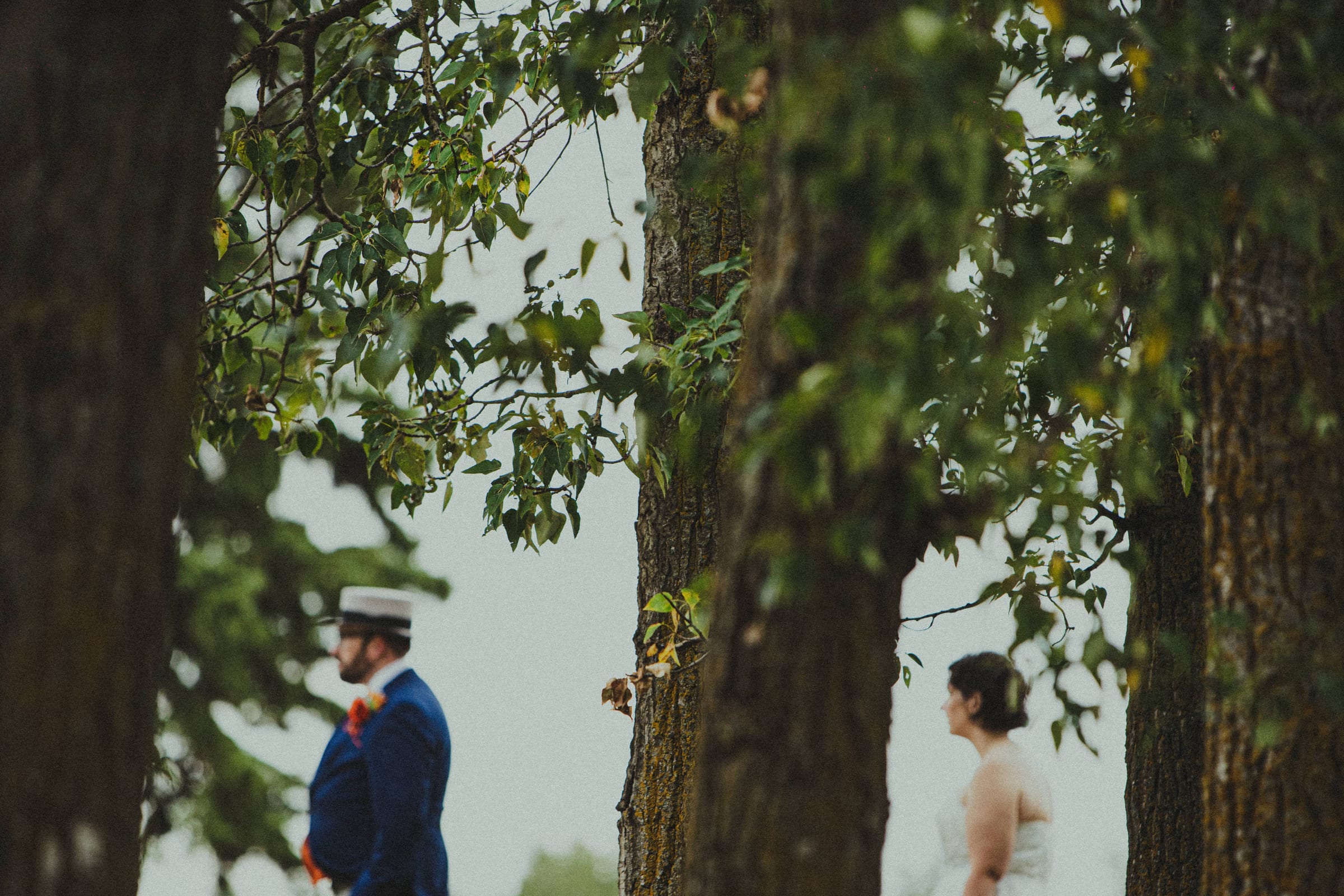 Edmonton wedding photography — bouquet toss